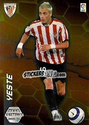 Sticker Yeste - Liga 2005-2006. Megacracks - Panini