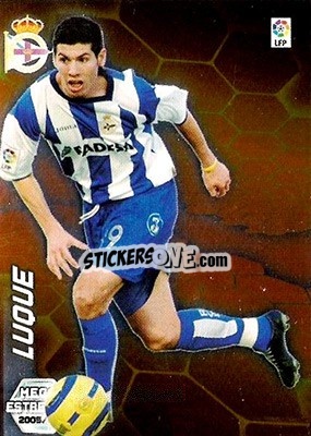 Sticker Luque - Liga 2005-2006. Megacracks n. 396 - Panini