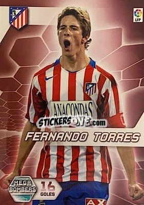 Sticker Fernando Torres - Liga 2005-2006. Megacracks n. 402 - Panini