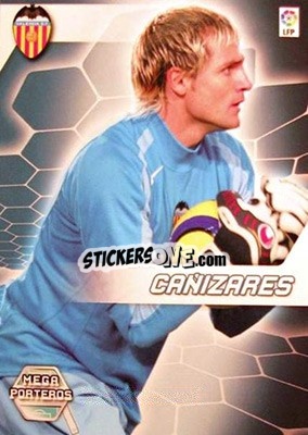 Sticker Cañizares - Liga 2005-2006. Megacracks - Panini