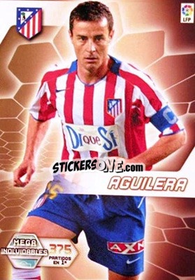 Sticker Aguilera - Liga 2005-2006. Megacracks n. 409 - Panini