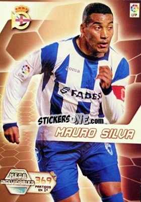 Sticker Mauro Silva - Liga 2005-2006. Megacracks n. 412 - Panini