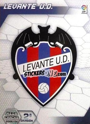 Sticker Levante U.D. - Liga 2005-2006. Megacracks - Panini