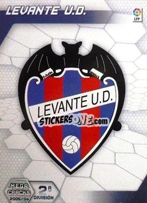 Sticker Levante U.D. - Liga 2005-2006. Megacracks n. 415 - Panini