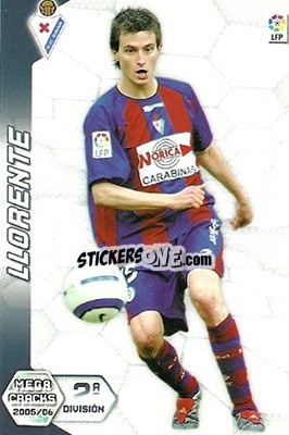 Figurina Joseba Llorente - Liga 2005-2006. Megacracks - Panini