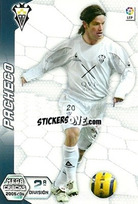 Figurina Pacheco - Liga 2005-2006. Megacracks - Panini