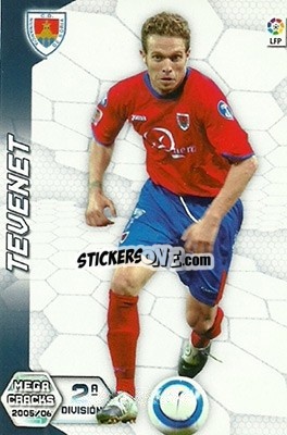 Sticker Tevenet - Liga 2005-2006. Megacracks - Panini