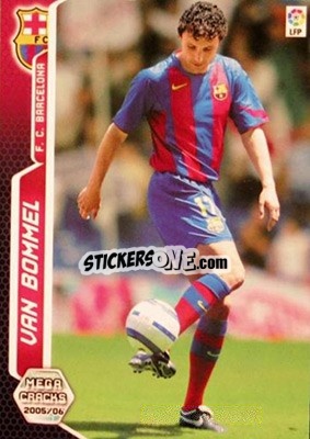 Sticker Van Bommel - Liga 2005-2006. Megacracks n. 442 - Panini