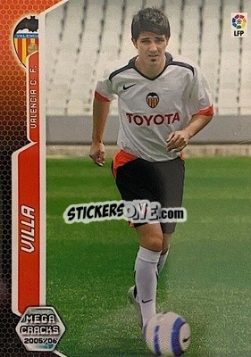 Sticker Villa - Liga 2005-2006. Megacracks - Panini