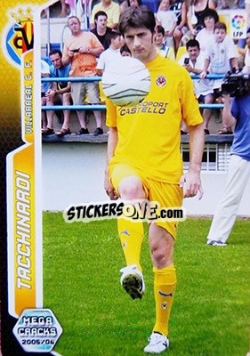 Sticker Tacchinardi - Liga 2005-2006. Megacracks n. 458 - Panini