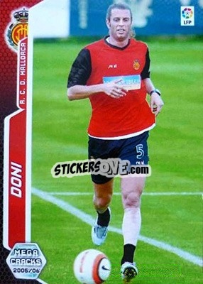 Sticker Doni - Liga 2005-2006. Megacracks n. 494 - Panini