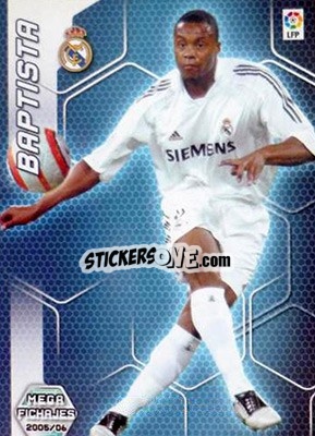 Sticker Baptista - Liga 2005-2006. Megacracks n. 496 - Panini