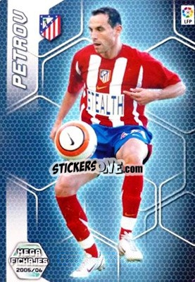 Cromo Martin Petrov - Liga 2005-2006. Megacracks n. 499 - Panini