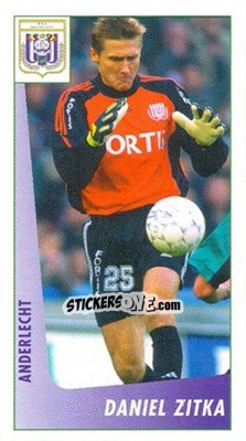 Sticker Daniel Zitka - Voetbal Belgium 2003-2004 - Panini