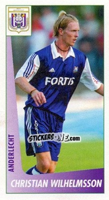 Sticker Christian Wilhelmsson - Voetbal Belgium 2003-2004 - Panini