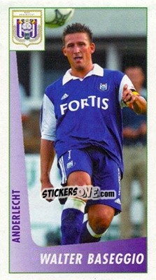 Cromo Walter Baseggio - Voetbal Belgium 2003-2004 n. 9 - Panini