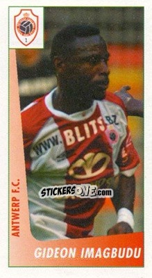 Sticker Gideon Imagbudu - Voetbal Belgium 2003-2004 n. 19 - Panini