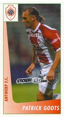 Sticker Patrick Goots - Voetbal Belgium 2003-2004 n. 23 - Panini