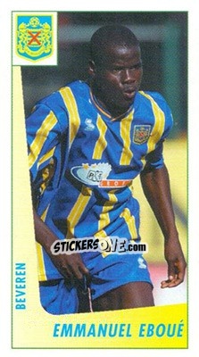 Cromo Emmanuel Eboue - Voetbal Belgium 2003-2004 - Panini