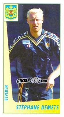 Sticker Stephane Demets - Voetbal Belgium 2003-2004 n. 27 - Panini