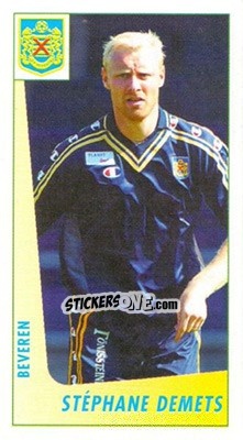 Sticker Stephane Demets - Voetbal Belgium 2003-2004 - Panini