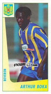 Sticker Arthur Boka - Voetbal Belgium 2003-2004 n. 29 - Panini