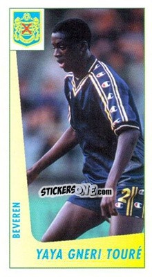 Sticker Yaya Gneri Toure - Voetbal Belgium 2003-2004 n. 30 - Panini