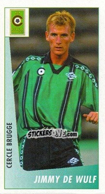 Sticker Jimmy De Wulf - Voetbal Belgium 2003-2004 - Panini