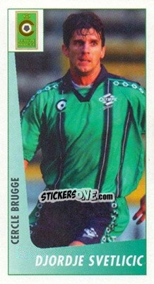 Sticker Djordje Svetlicic - Voetbal Belgium 2003-2004 n. 41 - Panini
