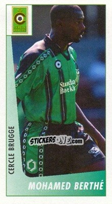 Sticker Mohamed Berthe - Voetbal Belgium 2003-2004 - Panini