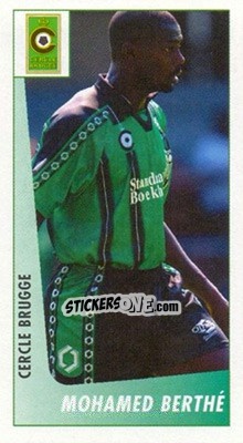Sticker Mohamed Berthe - Voetbal Belgium 2003-2004 n. 42 - Panini