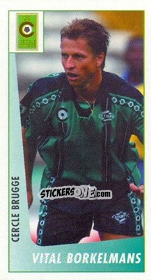 Sticker Vital Borkelmans - Voetbal Belgium 2003-2004 - Panini