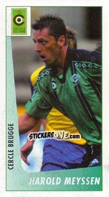 Cromo Harold Meyssen - Voetbal Belgium 2003-2004 - Panini