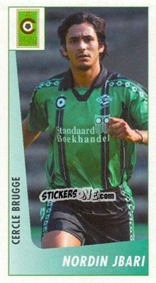 Sticker Nordin Jbari - Voetbal Belgium 2003-2004 n. 47 - Panini