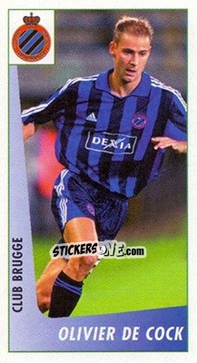 Figurina Olivier De Cock - Voetbal Belgium 2003-2004 n. 50 - Panini