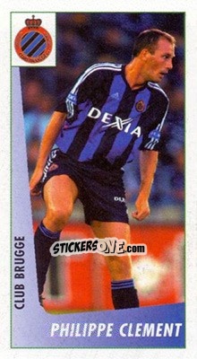 Sticker Philippe Clement - Voetbal Belgium 2003-2004 - Panini