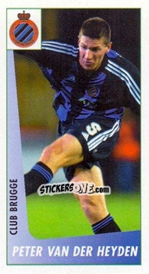 Sticker Peter Van Der Heyden - Voetbal Belgium 2003-2004 - Panini