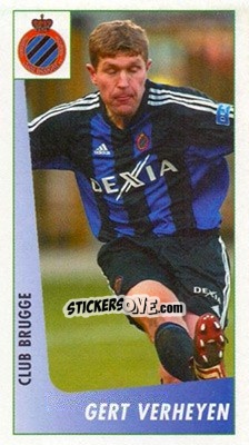 Figurina Gert Verheyen - Voetbal Belgium 2003-2004 n. 57 - Panini