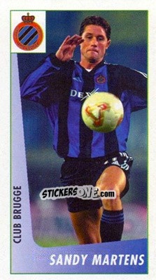 Sticker Sandy Martens - Voetbal Belgium 2003-2004 - Panini