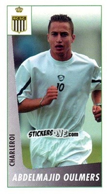 Sticker Abdelmajid Oulmers - Voetbal Belgium 2003-2004 - Panini