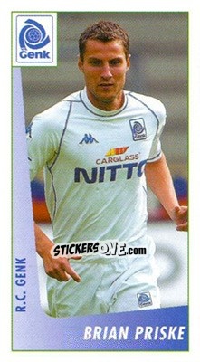 Sticker Brian Priske - Voetbal Belgium 2003-2004 n. 74 - Panini