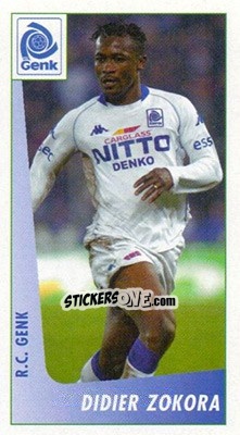 Sticker Didier Zokora - Voetbal Belgium 2003-2004 n. 75 - Panini