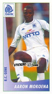 Sticker Aaron Mokoena - Voetbal Belgium 2003-2004 - Panini