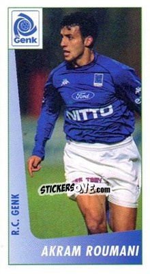 Sticker Akram Roumani - Voetbal Belgium 2003-2004 n. 77 - Panini