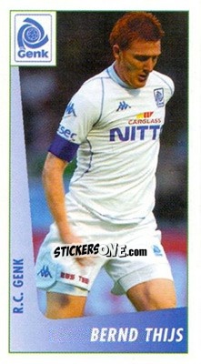 Sticker Bernd Thijs - Voetbal Belgium 2003-2004 n. 78 - Panini