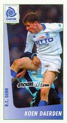 Sticker Koen Daerden - Voetbal Belgium 2003-2004 n. 81 - Panini