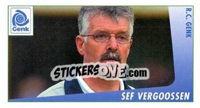 Cromo Sef Vergoossen - Voetbal Belgium 2003-2004 n. 84 - Panini