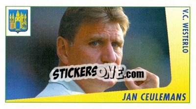 Sticker Jan Ceulemans - Voetbal Belgium 2003-2004 - Panini