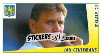 Sticker Jan Ceulemans - Voetbal Belgium 2003-2004 n. 216 - Panini