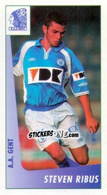Sticker Steven Ribus - Voetbal Belgium 2003-2004 - Panini